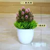 Decoración casera creativa adornos de flores plantas de simulación plantas en maceta bolas de césped bonsái árboles pequeños mini bolas redondas bolas de nieve de cerezo