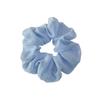 Anillo para el cabello de seda de gran tamaño, estilo coreano, para celebridades de Internet, con forma de anillo para el intestino grueso, banda de goma de color sólido con flor para la cabeza, venta al por mayor