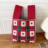 Vendas diretas do fabricante: pequenas bolsas de presente de tricô, bolsas de mão, festa de bebê, festa de casamento, bolsas de presente para crianças, celebração da Lua Cheia