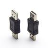 Adaptador de extensión USB macho doble USB 2.0 macho a macho Adaptador de conexión A a A macho a macho