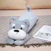 Almofada Fofa Longa em Formato de Cachorro, Brinquedo de Pelúcia Grande Cartoon Shiba Inu para Meninas, Boneca para Dormir de Lado Abraçando as Pernas