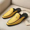 Sandálias Masculinas Versáteis de Verão Respiráveis Sem Costas Casuais Slip-on - 21520 - Mais Vendidas na Amazon Transfronteiriças