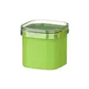 Molde de hielo cuadrado para cubitos de hielo y helado de doble propósito, molde pequeño para hielo, gelatina, suplemento alimenticio, artefacto sellado, paquete individual de cubitos de hielo, silicona