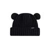 Gorro Lindo de Oso Coreano para Mujer, Estilo Coreano Otoño e Invierno, Hace que la Cara Parezca Más Pequeña, Gorro de Punto, Cálido, Protección para las Orejas, Gorro de Lana de Dibujos Animados, Parte Superior Redonda
