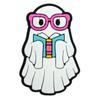 Serie de Halloween Más Vendida de Amazon Zapatos Suaves de Goma PVC Fantasma Hebillas de Zapatos de Flor al por Mayor Spot Transfronterizo Accesorios para Zuecos