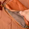 Bolso de Mano para Hombre Multifuncional Cruzado con Cremallera Multicapa para Teléfono Móvil Viajes al Aire Libre Objeto de Almacenamiento Portátil