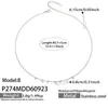Nueva Cadena para Clavícula de Zirconia 5A Gota de Agua Super Brillante Acero Inoxidable Color Duradero Moda de Gama Alta Collar para Mujer Joyería al por Mayor