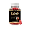 Gomitas de Aceite de Semilla Negra Compuesto Googeer Hidratan Suavemente el Cuerpo y la Piel, Cuidado Diario para el Cabello, y Añaden Brillo al Cabello