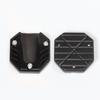 Bloco de apoio lateral auxiliar ampliado em fundição integral, suporte de pé, almofada de suporte lateral antiderrapante, acessórios de modificação de almofada de altura para suporte lateral de veículo elétrico