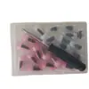 Adequado para Veículos Elétricos e Motocicletas, Ferramenta de Reparo de Pneu de Borracha Preta Específica para Aspirador, Sem Desmontagem, Sem Danos, Prego de Reparo Rápido de Pneu