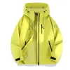 Chaqueta de montañismo para exteriores a prueba de viento e impermeable, tres en uno, con carcasa dura, estilo Luotuo, para mujer, nuevo estilo 2026, para hombre