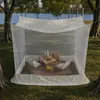 Cobertura de Mosquiteiro Extra Grande para Camping ao Ar Livre, Mosquiteiro Suspenso para Pátio, Cobertura Quadrada à Prova de Insetos para Caminhada