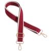 3.8 Bloque de Color Borde Laberinto Sin Cuero Extendido Reemplazo Correa Ancha para Hombro Accesorios Ajustable Un Hombro Diagonal Más Fácil para Combinar Correa de Bolso