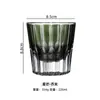 Copo de Cristal Starburst Edo Kiriko para Whisky Uso Doméstico Coleção de Presentes Item de Artesanato de Luxo