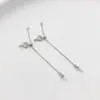 Cobre Banhado a Ouro Coração Ajustável Corrente de Cauda Extensão de Corrente Artesanal DIY Colar Pulseira Joias Pérola