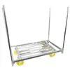 Carretilla de Mano de Alta Resistencia, Carro Rey con Capacidad de Carga, Carro de Manejo para Logística de Almacén, Carrito Empujador de Carga, Camión Plataforma Remolque