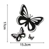 Adesivo de Carro Borboleta da Moda Atacado para Comércio Exterior, Borboleta Personalizada Refletiva Flor Amor Sobrancelha Capô Adesivo de Carro