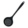 Espátula de silicone antiaderente, especial, resistente a altas temperaturas, utensílio de cozinha de silicone de qualidade alimentar, colher de sopa, escorredor, colher para espaguete.