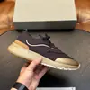 Zapatos Deportivos Casuales de Caña Baja con Parches de Tweed y Cuero Liso para Hombre BC Transfronterizos Tipo Calcetín Suela Gruesa Tipo Granulado Antideslizante