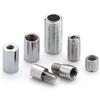 Tuerca de Conversión M6M8M10 Rosca Gruesa y Fina Conversión Métrico e Imperial Paso 1.0 Tornillo 3/8 Conector de Rosca Interna y Externa 1/4