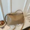 Bolsa de Axila Tendência Nicho Estilo Coreano Modelo Novo 2026 Estilo Preguiçoso Simples Grande Capacidade Texturizada Ombro Transversal Tendência