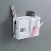 Suporte Doméstico para Hashis Rack de Hashis para Cozinha Rack Escorredor de Colheres Caixa de Armazenamento Rack de Armazenamento de Talheres Montado na Parede Sem Perfuração