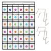 Calculadora Mismo Teléfono Móvil Tarjeta Niños Alfabetización Bolsa de Almacenamiento Transparente Blanca de PVC con Etiqueta de Amazon