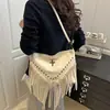 Bolsa de Ombro Casual da Moda Bolsa de Design de Nicho Feminina 2025 Nova Primavera Coreana Bolsa Tote Transversal de Axila