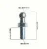 Rótula de Bola Accesorios de Rótula de Bola para Resorte de Gas Tornillo Bola Perno Palo M6M8M10