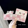 Yesbear Oso Grande Hecho a Mano No. 1 Tarjetero Grande Mediano Pequeño Juguete de Apretar Adorno de Resina Epoxi Decoración de Empaque Tarjeta Rojo Negro