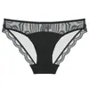 Ropa interior sexy para mujer estilo francés, ultra delgada, transpirable, bragas de encaje lisas, realzan las caderas, tiro bajo, calzones para mujer talla grande