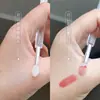 Nuevo Pincel de Labios de Silicona con Tapa a Prueba de Polvo, Multicolor, Paquete Individual, Portátil, Multifuncional para Brillo de Labios, Color de Labios, Pincel para Labial
