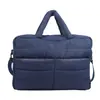 Bolso de Viaje Nuevo y Moderno, Bolso de Mano Suave para Hombro, Bolso Cruzado para Mamá, Material de Chaqueta de Plumas Ins, Algodón Acolchado, Bolso Ligero para Yoga