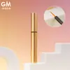 Tubo de Aluminio de Gama Alta para Delineador 5ml Redondo Plateado Mate Dorado Botella para Sérum de Crecimiento de Pestañas Material de Empaque Cosmético Listo para Usar