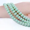 Atacado jade falso 6/8mm contas de ábaco vidro multicolor pulseira acessórios contas de colar contas diy contas soltas