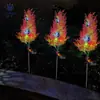 Luces de Suelo Solares LED Personalizadas de Pino y Ciprés, Luces Decorativas para Césped, Jardín, Exterior, a Prueba de Lluvia, Luces para Árbol de Navidad, Luces Nocturnas