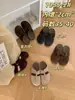 Sandalias de piel genuina estilo coreano con suela gruesa, puntera cerrada, slip-on para mujer, nuevos mocasines elegantes slip-on Otoño 2026