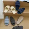 Pantuflas de interior para mujer Nanbowan para primavera y otoño, con suelas suaves, silenciosas, antideslizantes, de punta abierta para parejas, adecuadas para suelos de madera