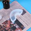 Molde de silicona para aromaterapia con forma geométrica de vela DIY triunfante, cera de soja creativa, decoración del hogar