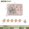 Alfiler de madera maciza con forma de tronco en caja, creativo, bonito, de corcho, para pared, para fotos, para jardín de infancia, con forma de I, para cabeza grande