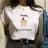 Camiseta de la serie Friends para mujer Camisetas Tops Cuello redondo