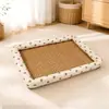 Esterilla Refrigerante para Gatos, Cama para Perros, Almohadilla de Hielo para Mascotas, Esterilla para Dormir, Esterilla Refrigerante de Verano para Perros, Cama Refrigerante para Perros Pequeños, Cama para Gatos, Interior