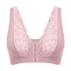 Sujetador Sexy de Estilo Francés para Mujer Transfronterizo Encaje Ligero sin Costuras Diseño Conveniente de Hebilla Frontal Ropa Interior Estilo Chaleco Mujer