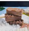 Molde de silicona para helado de 4 piezas con forma de diamante, ideal para hacer helados de chocolate y otras variedades.