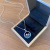 Estilo Coreano Lujo Accesible Diseño Personalizado Collar de Ballena Pequeña Serie Oceánica para Mujer Cadena de Clavícula de Gama Alta Joyería Estilo Universitario