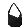 Bolsa de Hombro Cruzada Plegable Nube al por Mayor Transfronteriza Moda para Mujer Doble Cara Gran Capacidad Bolso Tote de Algodón Relleno