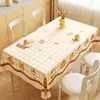 Mantel de cuadros fresco y sencillo, impermeable, a prueba de aceite, lavable, resistente al calor, mantel rectangular de estilo ins para comedor, mantel simple de PVC para mesa de café