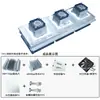Kit de Refrigerador de Semiconductores 12V Enfriador Electrónico DIY Aire Acondicionado Pequeño para Mascotas Módulo de Refrigeración para Coche