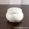 Mini tarro de cerámica pequeño para té, botella de crema labial, tarro sellado para almacenamiento de ungüento, pastillas, bálsamo cosmético, polvo