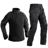 Venta Directa de Fábrica Traje Táctico de Rana Patrón Pitón para Exteriores Traje Camuflaje Cp Traje Traje Delgado Resistente al Desgaste Traje de Entrenamiento
